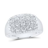 1 1/2CTW-DIA NK MENS RING